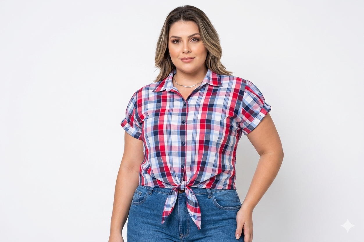 REF: 600 - BLUSA CAIPIRA